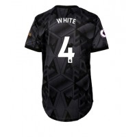 Arsenal Benjamin White #4 Fußballbekleidung Auswärtstrikot Damen 2022-23 Kurzarm